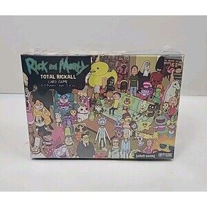 NEW Rick and Morty Total Rickall Card Game